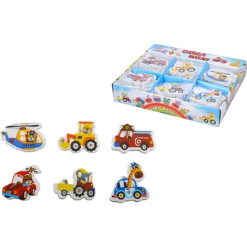 kreativní sada Wiky Guma mazací Auto Barvy: oranžová