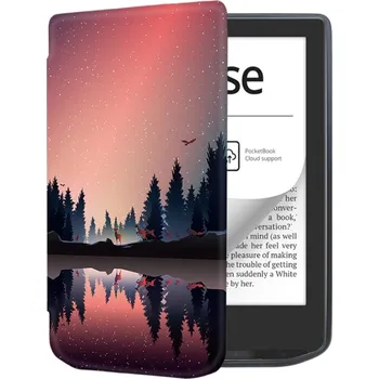 Příslušenství pro tablet VSECHNONAMOBIL 75401 ART Zaklápěcí pouzdro pro Pocketbook 629 Verse / Pocketbook 634 Verse Pro SUNSET