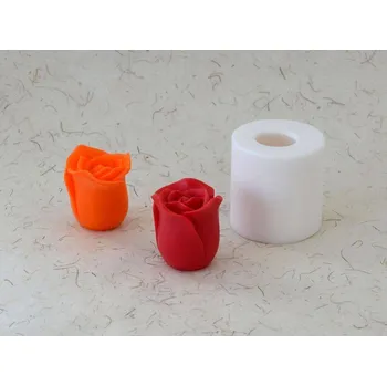 Silikonová forma - Květ - Růžička poupě 38 x 40 x 44 mm