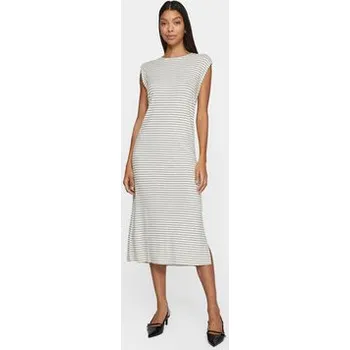 Dámské šaty Vila Každodenní šaty Lumira 14097196 Écru Regular Fit L