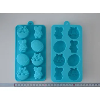 Forma na odlévání Forma pryžová - VELIKONOCE - 1 plato 8 ks