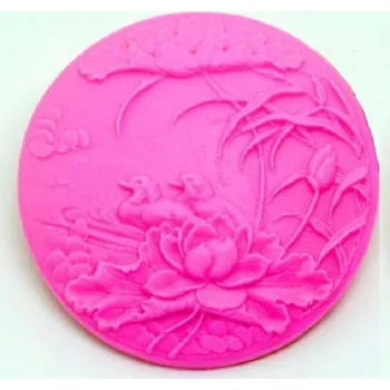 Silikonová forma - mýdlo kačenky prům. 77 x 30 mm