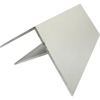 Zahradní stavba Boční F profil na tl. 16mm z hliníku stříbrný elox 4000 mm