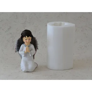 Silikonová forma - Anděl modlící I - 77 x 70 x 135 mm