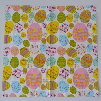 Papírový ubrousek Ubrousek na decoupage - Velikonoce - Kraslice