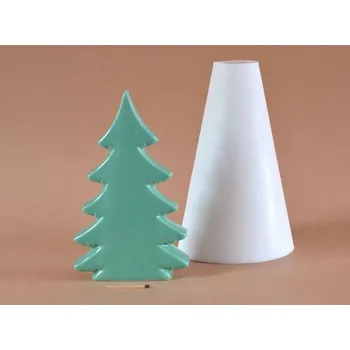 Silikonová forma - Strom plochý 110 x 30 x 182 mm