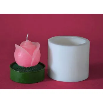 Forma na odlévání Silikonová forma čajovka velká - Růže poupě