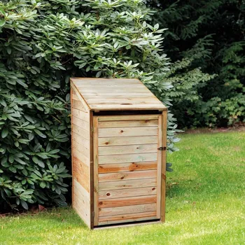 Popelnice HTI Přístřešek na popelnici, borovice, single