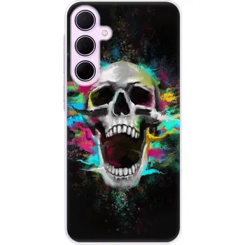 Telefonní příslušenství Odolné silikonové pouzdro iSaprio - Skull in Colors - Samsung Galaxy A55 5G