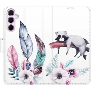 Pouzdro na mobilní telefon Flipové pouzdro iSaprio - Lazy day 02 - Samsung Galaxy A35 5G