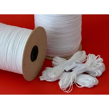 Výroba svíčky Knot plochý pro průměr svíčky 10 - 30 mm balení 50 m