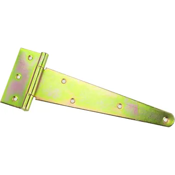 pant Závěs brankový, typ T, 220x34x88mm, 2,0mm, žlutý ZN