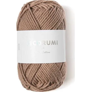Příze Rico Design Bavlněná háčkovací příze Ricorumi dk odstín 052 světle hnědá