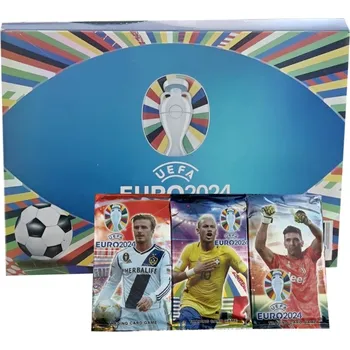 Sběratelská karetní hra Numberoplus Sběratelské fotbalové kartičky - UEFA EURO 2024 Germany (Balíček/24ks)