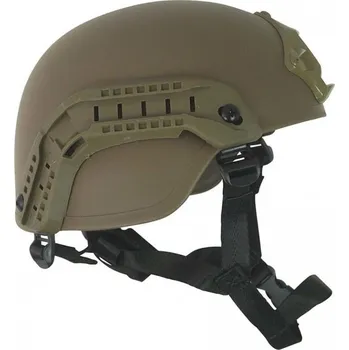 KOMBAT Helma MICH 2000 kompletní plastová COYOTE