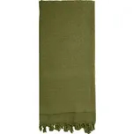 ROTHCO Šátek SHEMAGH SOLID 107 x 107 cm ZELENÝ
