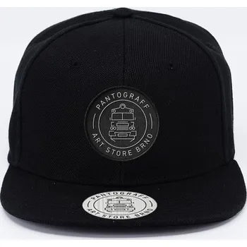 Kšiltovka Pantograff logo snapback černá