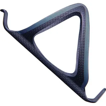 Košík na láhev Košík Supacaz Fly Cage Carbon Oil Slick Reflective, 23g