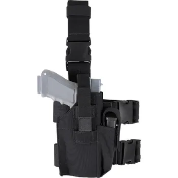 Airsoft CONDOR OUTDOOR Pouzdro pistolové stehenní MOLLE ČERNÉ