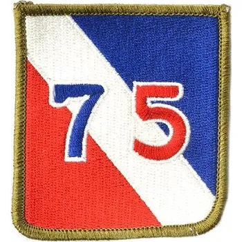Nášivka Armda U.S. Nášivka 75th DIVISION WK II