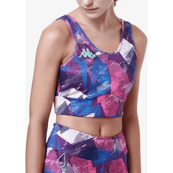 Podprsenka Kappa KOMBAT ERMA podprsenka fialovomodrorůžová S