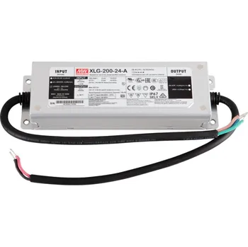 Napájecí zdroj pro osvětlení Zdroj napětí 24V 199,2W(!!!) 8,3A IP67 nastavitelný Mean Well XLG-200-24-A
