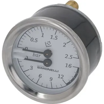 Náhradní díl pro kávovar Nuova Simonelli Boiler Pump Pressure Gauge 09100003