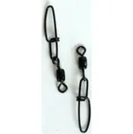 12ks - Karabinka s obratlíkem Berkley McMahon Cross-Lok Snap/Swivels Velikost 7/27,2kg