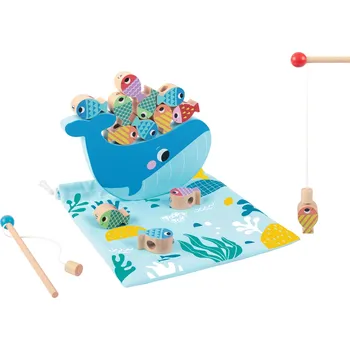 Dřevěná hračka Rybičky Multifunkční hra