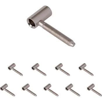 pant Walteco Dveřní závěs 50/10 vrchní díl M8, výška 30 mm, poniklovaný Množství: 10 ks