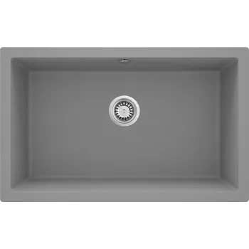 Granitový dřez Deante Corda granitový dřez 73x43 cm šedá/grafitová/onyx ZQA_S10D