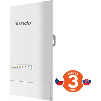 Tenda OS3 Outdoor CPE 5 GHz WiFi-AC 867Mb/s, 4x LAN, 12 dBi, IP65, pasivní PoE výhybka + adaptér