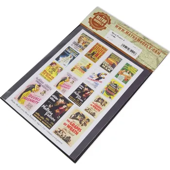 Plastikový model Matho Models 1/35 Movie Posters A - 1940s