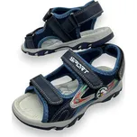 Cosmos Dívčí modré sandály 01 Barva: Modrá, Velikost: 33