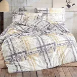 Bedtex povlečení bavlna Mila Smetanové 140x200, 70x90 cm