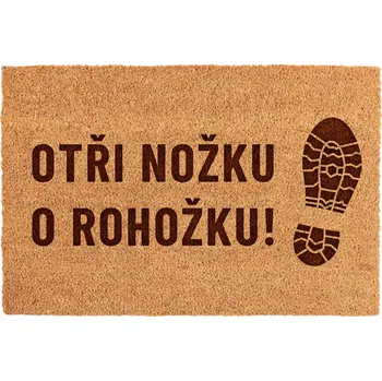 Rohožka Dřevia Rohožka OTŘI NOŽKU O ROHOŽKU - 60x40 cm