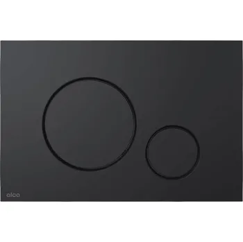 Alcadrain ALCA THIN M678 ovládací tlačítko pro dvě splachování, antibakteriální, plast, matná černá