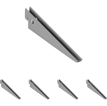 Dílenský regál Walteco U-nosník 170mm, stříbrný Množství: 5 ks