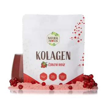 Přírodní produkt NaturalProtein Kolagen - Červený rybíz