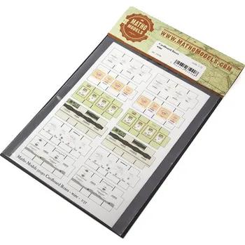 Plastikový model Matho Models 1/35 Cardboard Boxes - wine