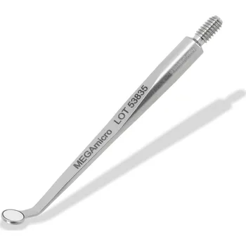 Zrcátko pro motocykl Hahnenkratt Mikrozrcátka ULTRAmicro a MEGAmicro rhodium - neohebná Průměr zrcátka: Ø 3mm, Typ zrcátka: FS Rhodium