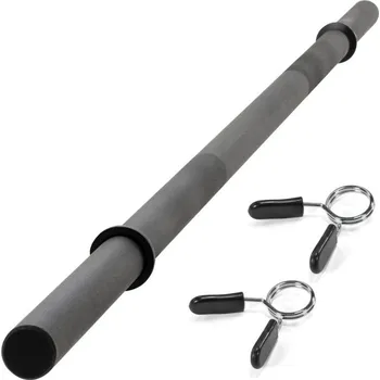 Příslušenství k čince Maxxiva vzpěračská tyč na nakládání, pružina, černá, 120 cm