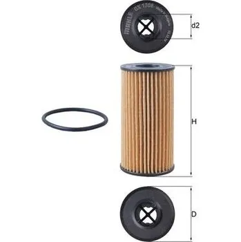 Olejový filtr Olejový filtr MAHLE OX 1308D