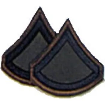 Příslušenství pro sportovní střelbu ROTHCO Nášivka hodnostní PRIVATE FIRST CLASS OLIV