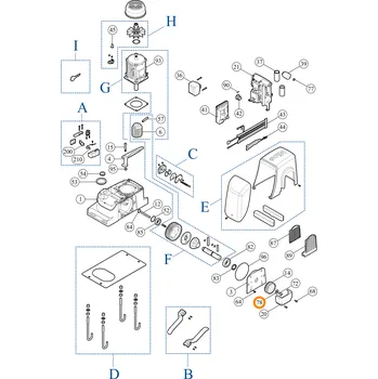 Pohon brány R12C.5120 podložka do pohonů Nice