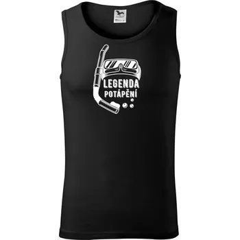 Pánské termoprádlo Legenda potápění - Tílko pánské Core - XL ( Černá )
