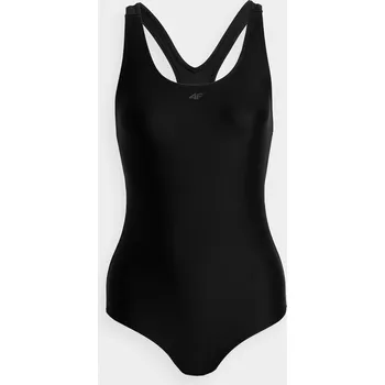 Dámská móda 4F SWIM SUIT F055 Jednodílné plavky US L 4FWSS24USWSF055 DEEP BLACK