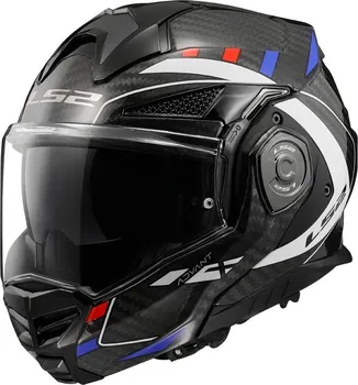 Helma na motorku LS2 FF901 Advant X C Future černá/bílá/modrá/červená 3XL