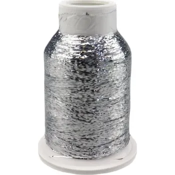 Příze Drops Glitter 02 stříbrná