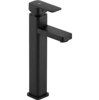 Vodovodní baterie Erga Seto, vysoká umyvadlová baterie h-280, černá matná, ERG-YKA-BU.SETO-36-BLK